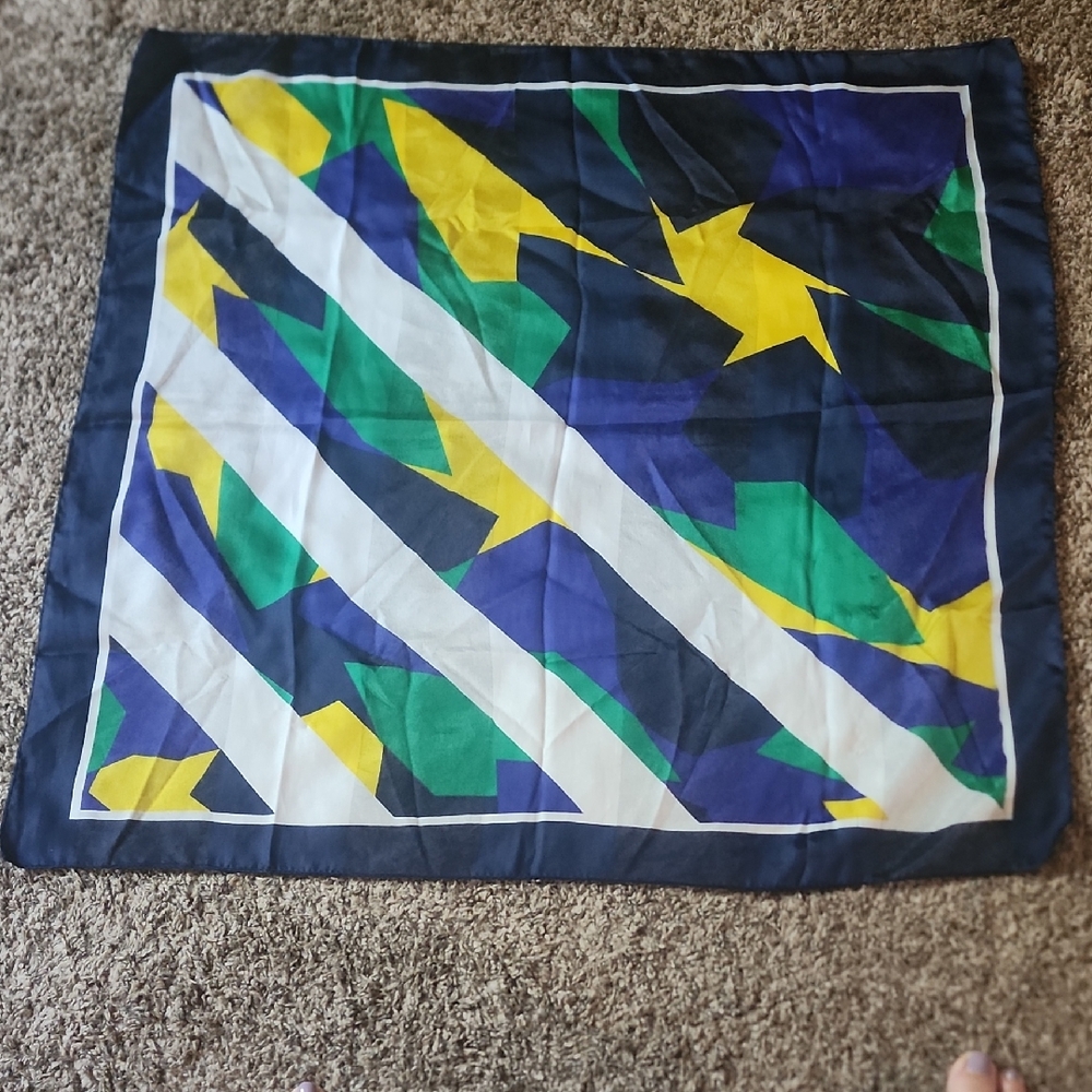 Colorful Geometric Scarf